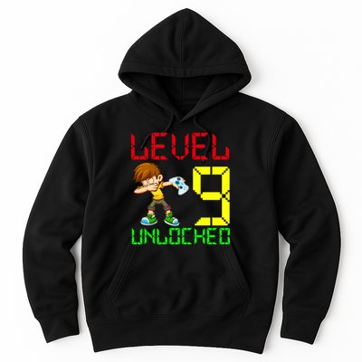 Level Up Age 9 Unlocked Hoodie