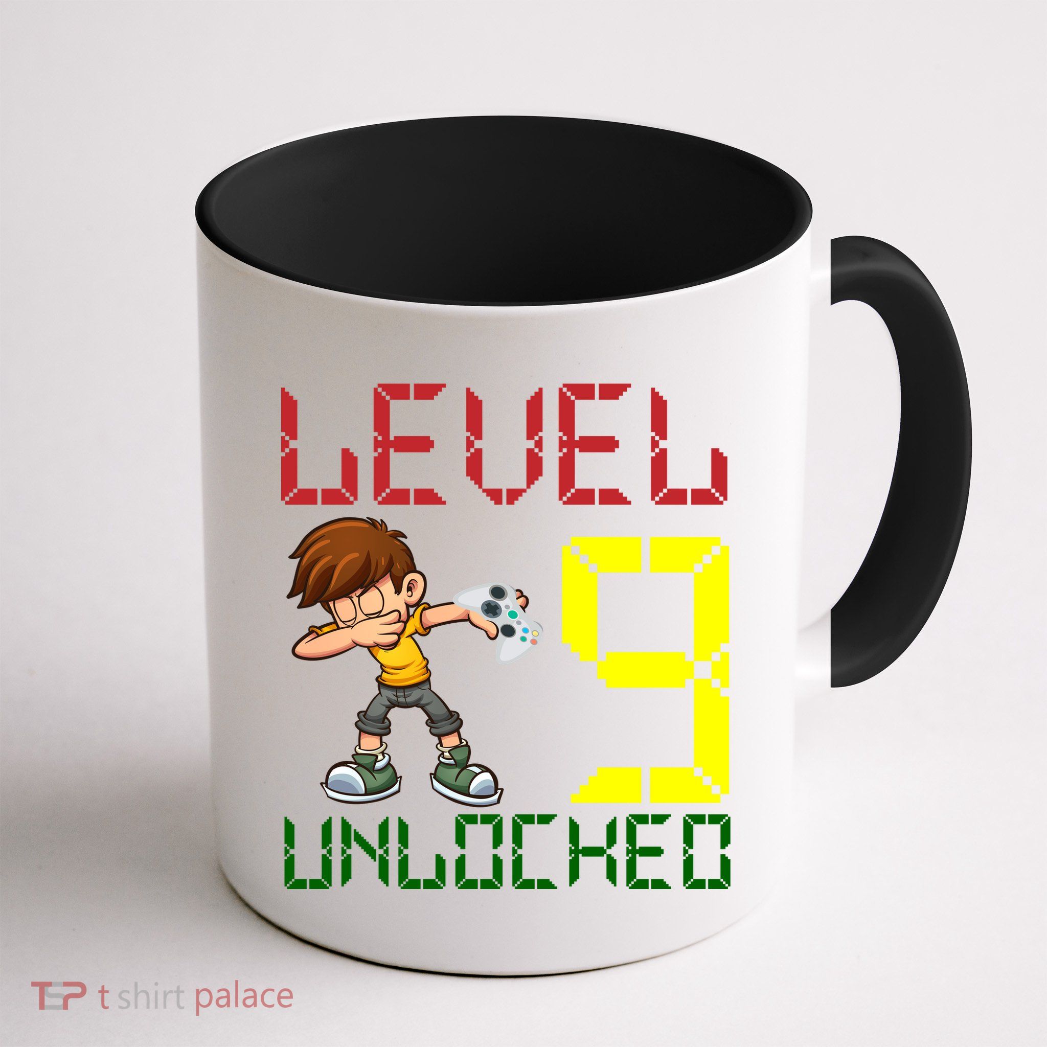 Level Up Age 9 Unlocked Mug