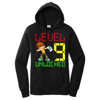 Level Up Age 9 Unlocked Women's Pullover Hoodie