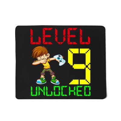 Level Up Age 9 Unlocked Mousepad