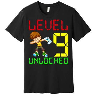 Level Up Age 9 Unlocked Premium T-Shirt