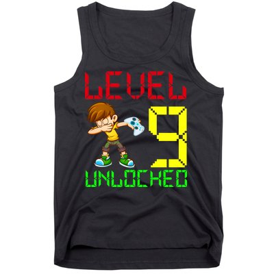 Level Up Age 9 Unlocked Tank Top