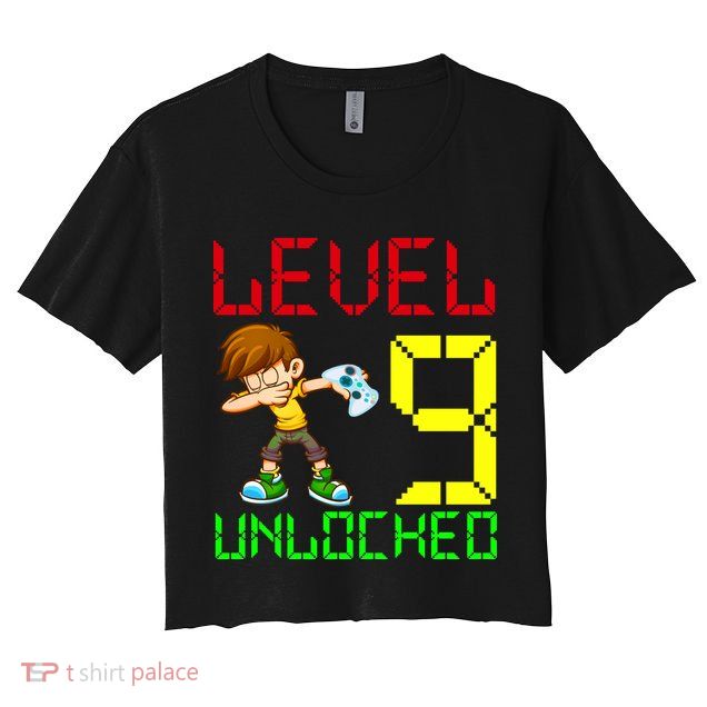 Level Up Age 9 Unlocked Crop Top