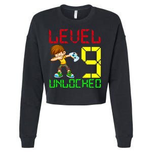 Level Up Age 9 Unlocked Cropped Pullover Crew