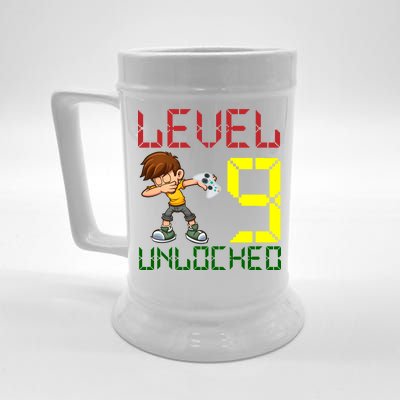 Level Up Age 9 Unlocked Beer Stein