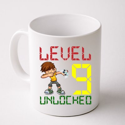 Level Up Age 9 Unlocked Coffee Mug