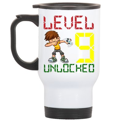 Level Up Age 9 Unlocked Stainless Steel Travel Mug