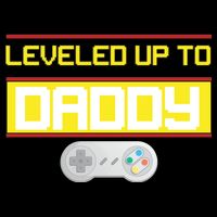 Leveled Up To Daddy Gamer Cooling Performance Crew T-Shirt