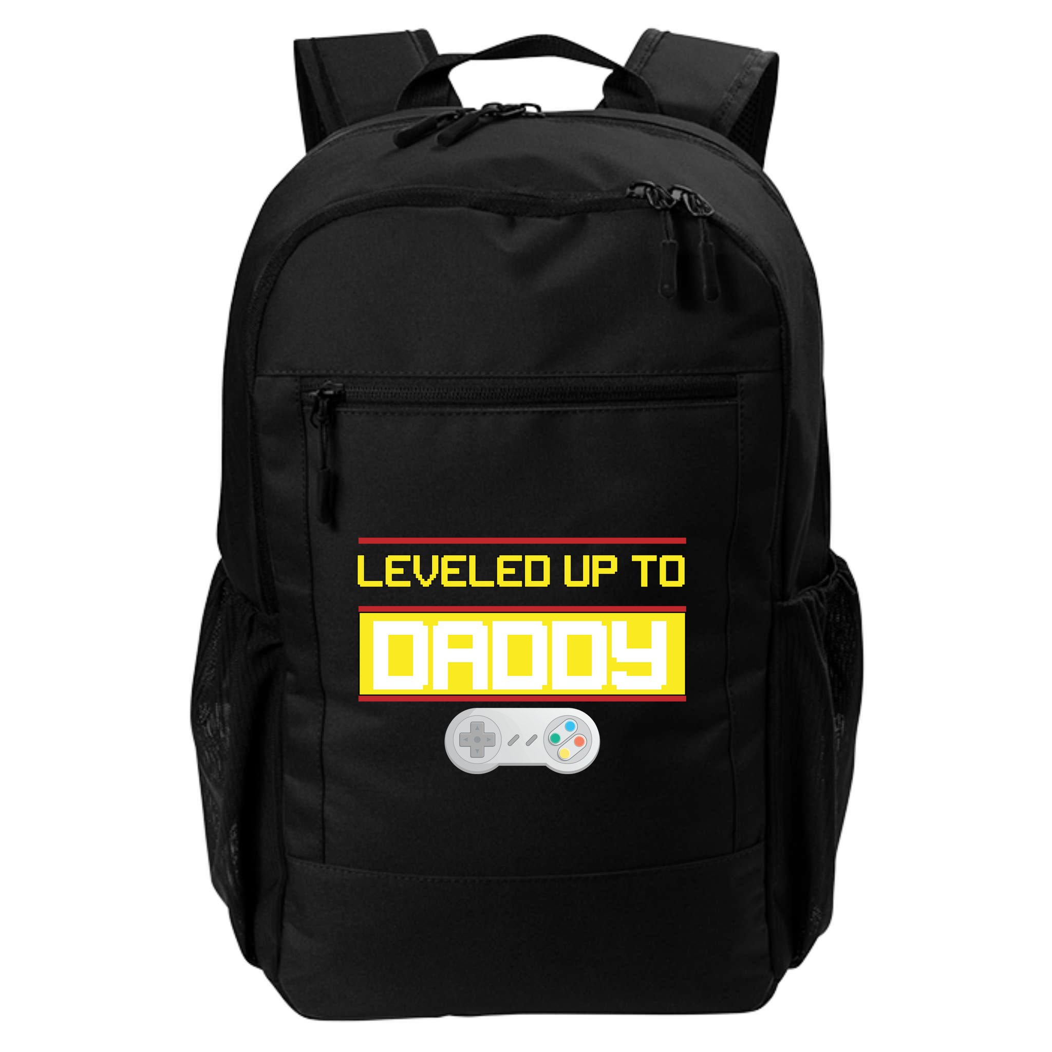 Leveled Up To Daddy Gamer Backpack