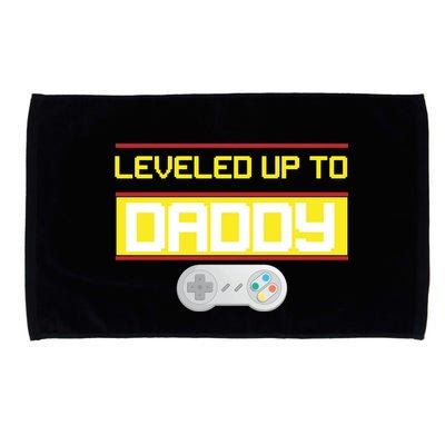 Leveled Up To Daddy Gamer Microfiber Hand Towel