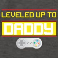 Leveled Up To Daddy Gamer Vector Backpack