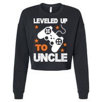 Leveled Up To Uncle Cropped Pullover Crew