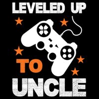 Leveled Up To Uncle Cropped Pullover Crew