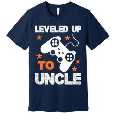 Leveled Up To Uncle Premium T-Shirt
