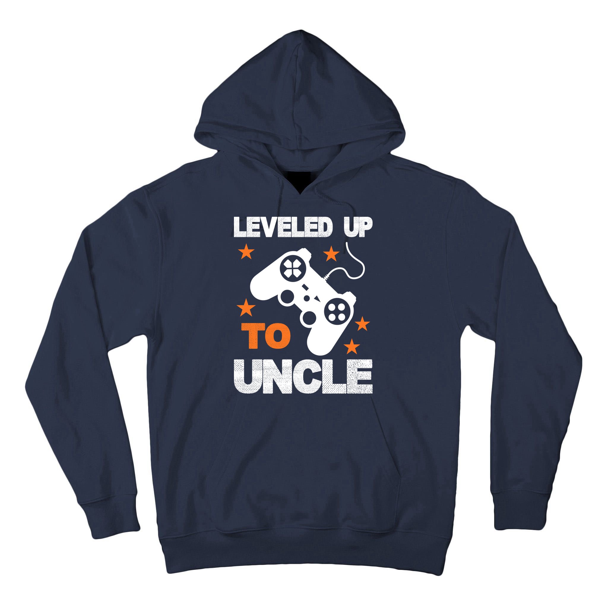 Leveled Up To Uncle Tall Hoodie