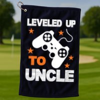 Leveled Up To Uncle Golf Towel