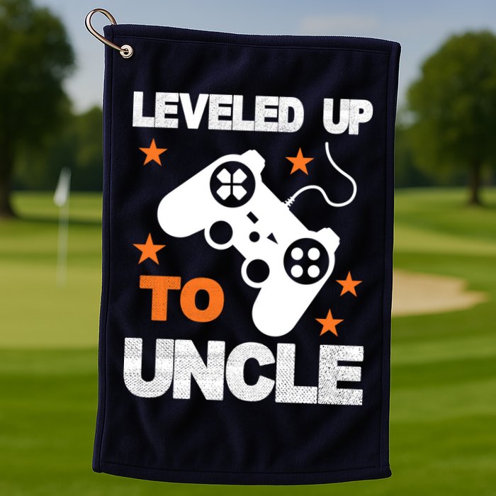 Leveled Up To Uncle Golf Towel