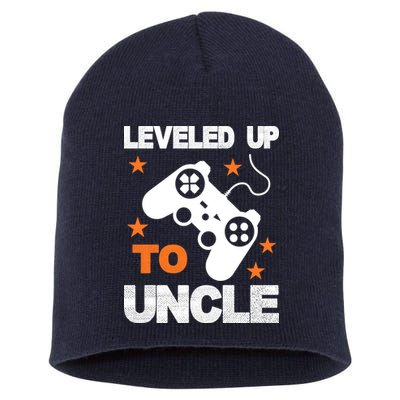 Leveled Up To Uncle Short Acrylic Beanie