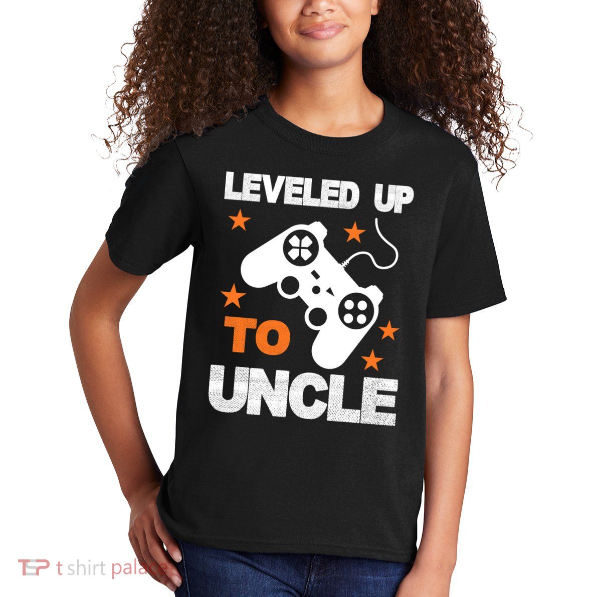 Leveled Up To Uncle Kids T-Shirt