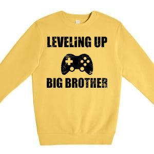 Leveling Up Big Brother Premium Crewneck Sweatshirt