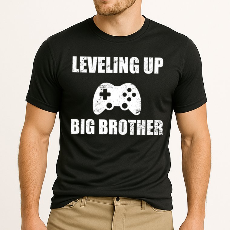 Leveling Up Big Brother Cooling Performance Crew T-Shirt
