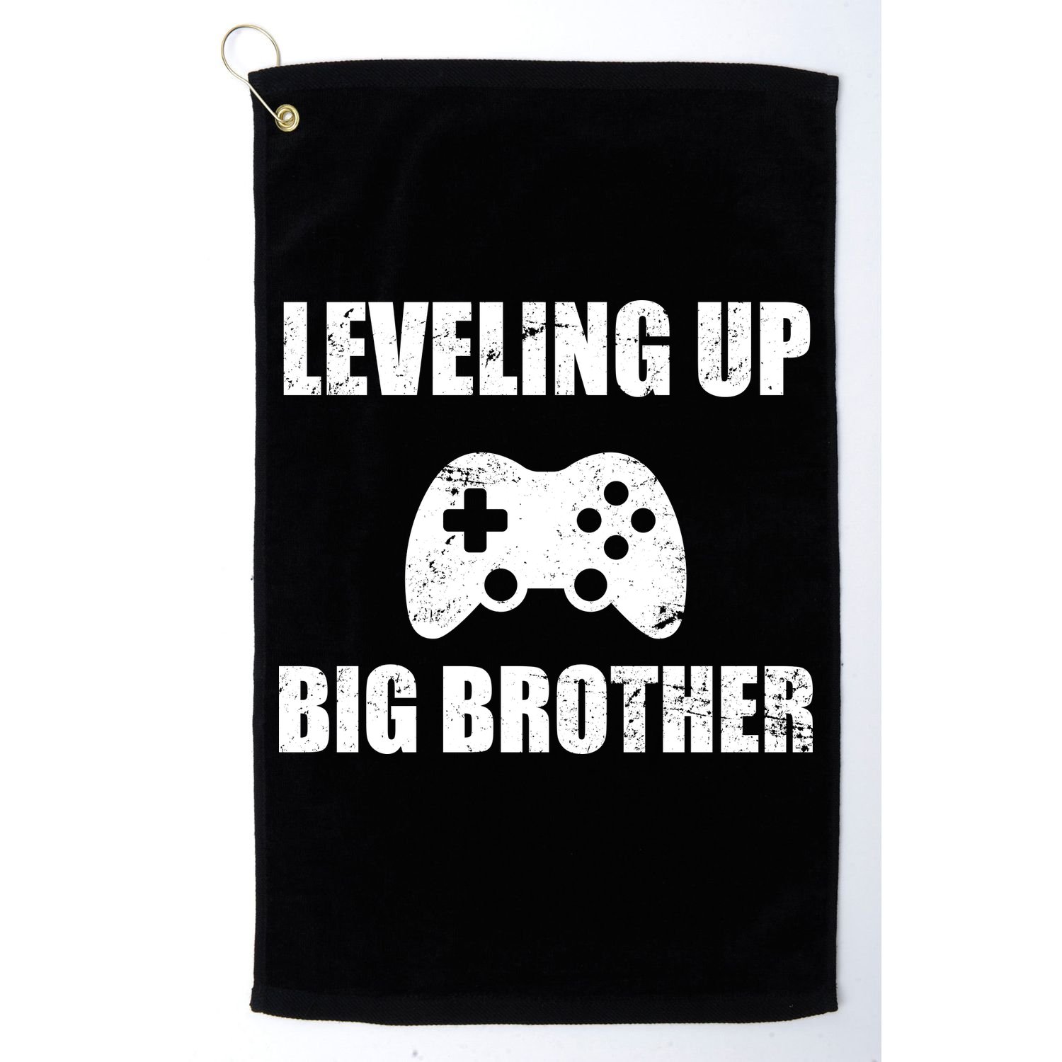 Leveling Up Big Brother Golf Towel