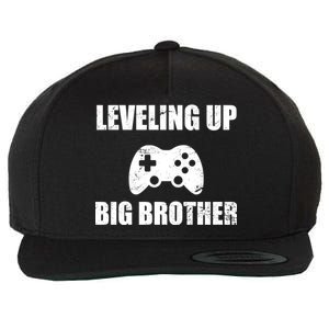 Leveling Up Big Brother Wool Snapback Cap