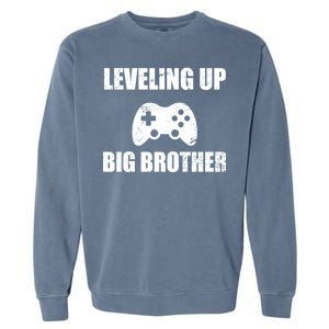 Leveling Up Big Brother Garment-Dyed Sweatshirt