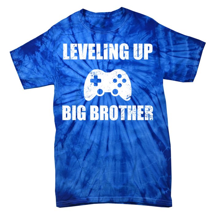 Leveling Up Big Brother Tie-Dye T-Shirt