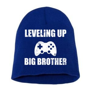 Leveling Up Big Brother Short Acrylic Beanie