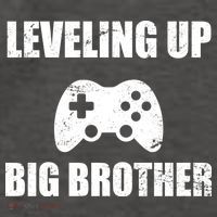 Leveling Up Big Brother Vector Backpack