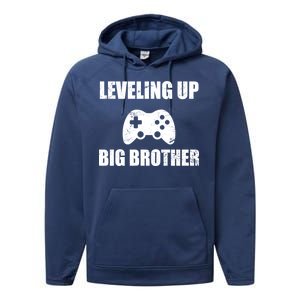 Leveling Up Big Brother Performance Fleece Hoodie