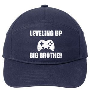 Leveling Up Big Brother 7-Panel Snapback Hat