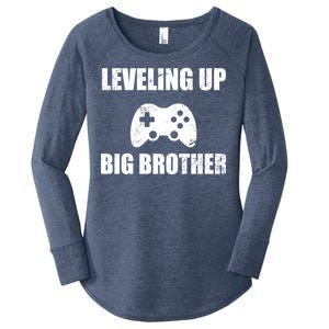 Leveling Up Big Brother Women's Perfect Tri Tunic Long Sleeve Shirt