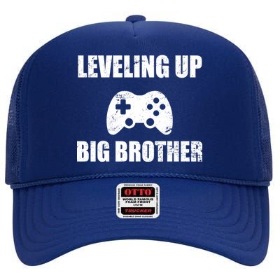 Leveling Up Big Brother High Crown Mesh Back Trucker Hat