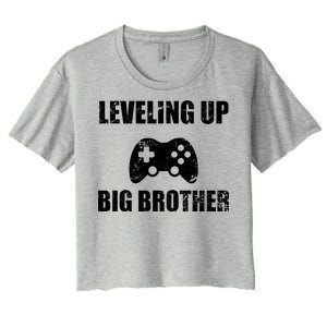 Leveling Up Big Brother Women's Crop Top Tee