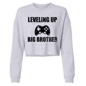 Leveling Up Big Brother Cropped Pullover Crew