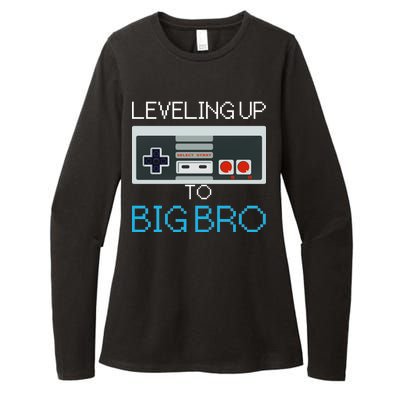 Leveling Up To Big Bro Womens CVC Long Sleeve Shirt