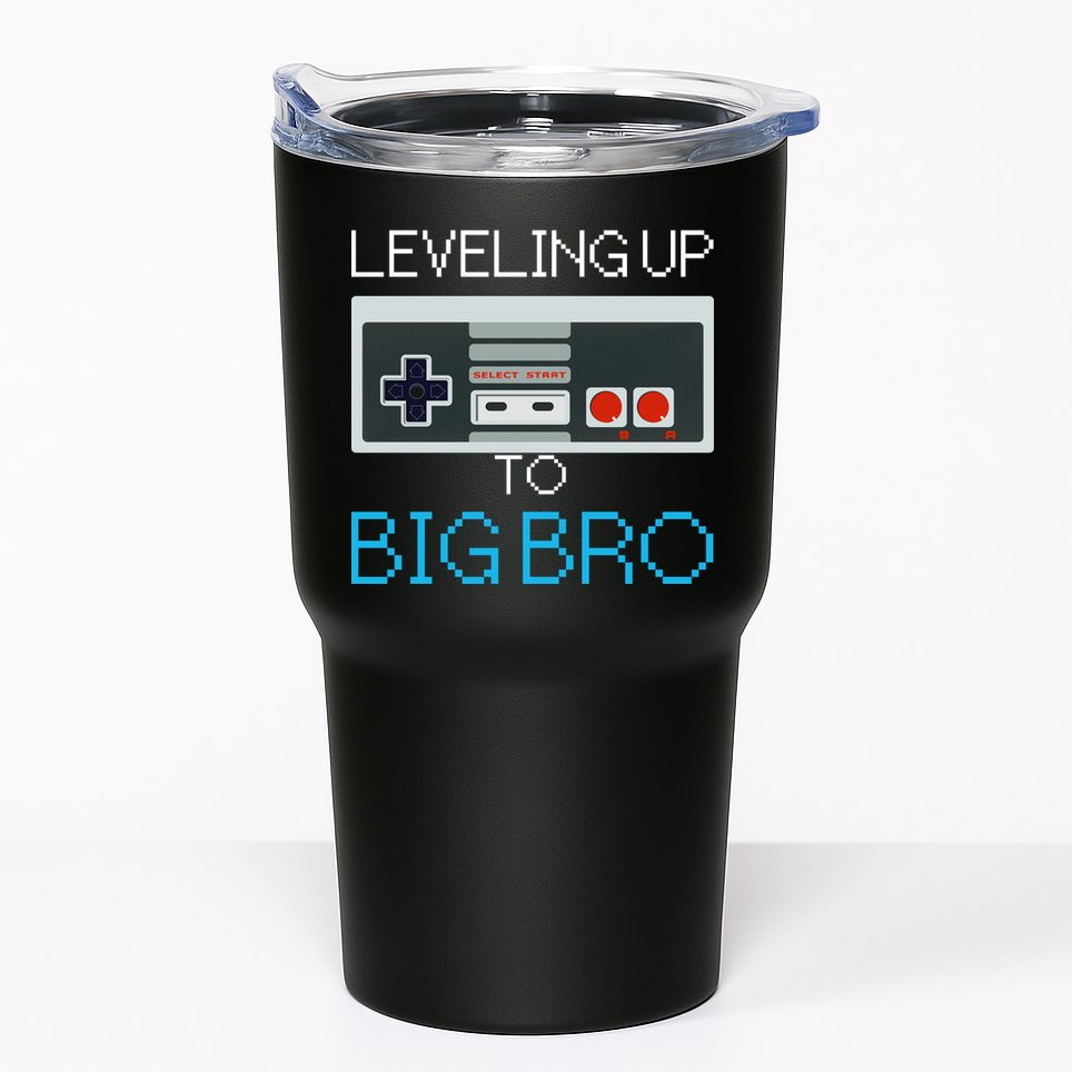 Leveling Up To Big Bro Tumbler