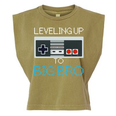 Leveling Up To Big Bro Garment-Dyed Women's Muscle Tee