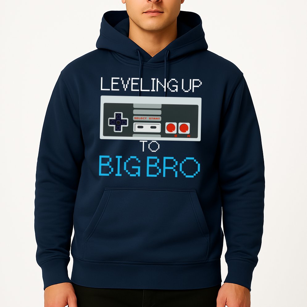 Leveling Up To Big Bro Hoodie