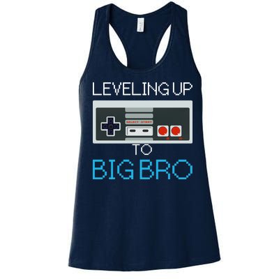 Leveling Up To Big Bro Women's Racerback Tank