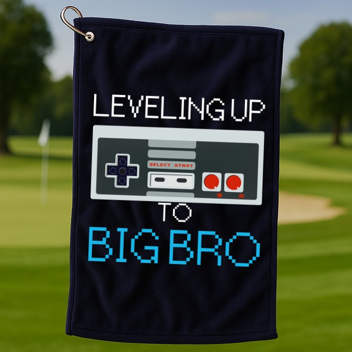 Leveling Up To Big Bro Golf Towel