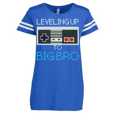 Leveling Up To Big Bro Enza Ladies Jersey Football T-Shirt