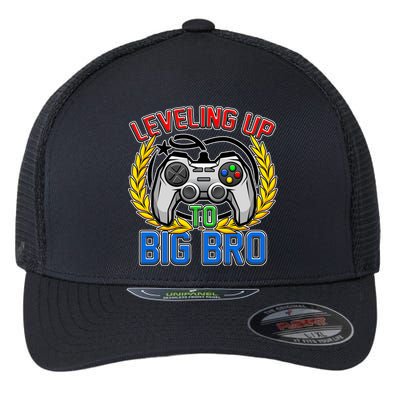 Leveling Up To Big Bro Brother Video Gaming Flexfit Unipanel Trucker Cap