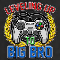 Leveling Up To Big Bro Brother Video Gaming 11oz C Handle Ceramic Mug