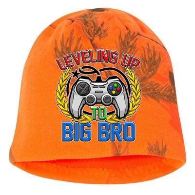 Leveling Up To Big Bro Brother Video Gaming Kati - Camo Knit Beanie