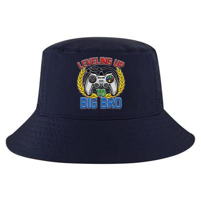 Leveling Up To Big Bro Brother Video Gaming Cool Comfort Performance Bucket Hat