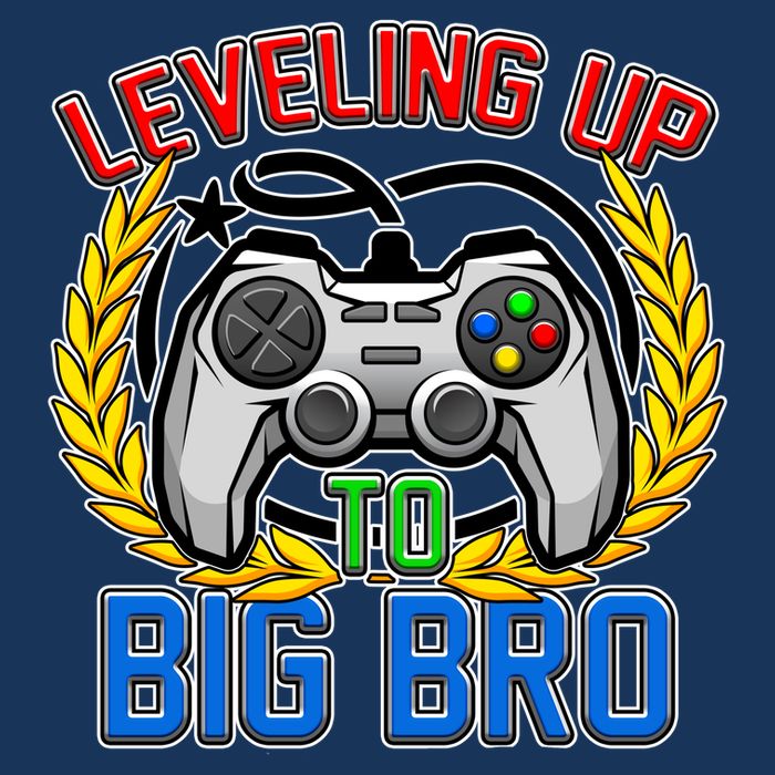 Leveling Up To Big Bro Brother Video Gaming Cool Comfort Performance Bucket Hat