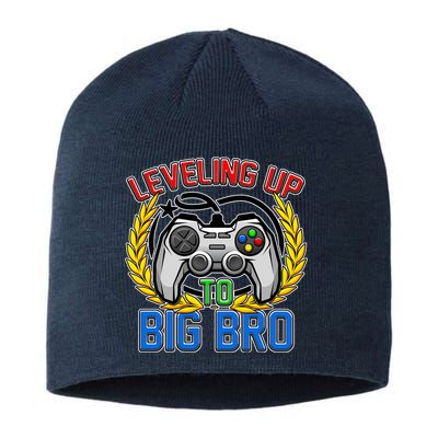 Leveling Up To Big Bro Brother Video Gaming Sustainable Beanie